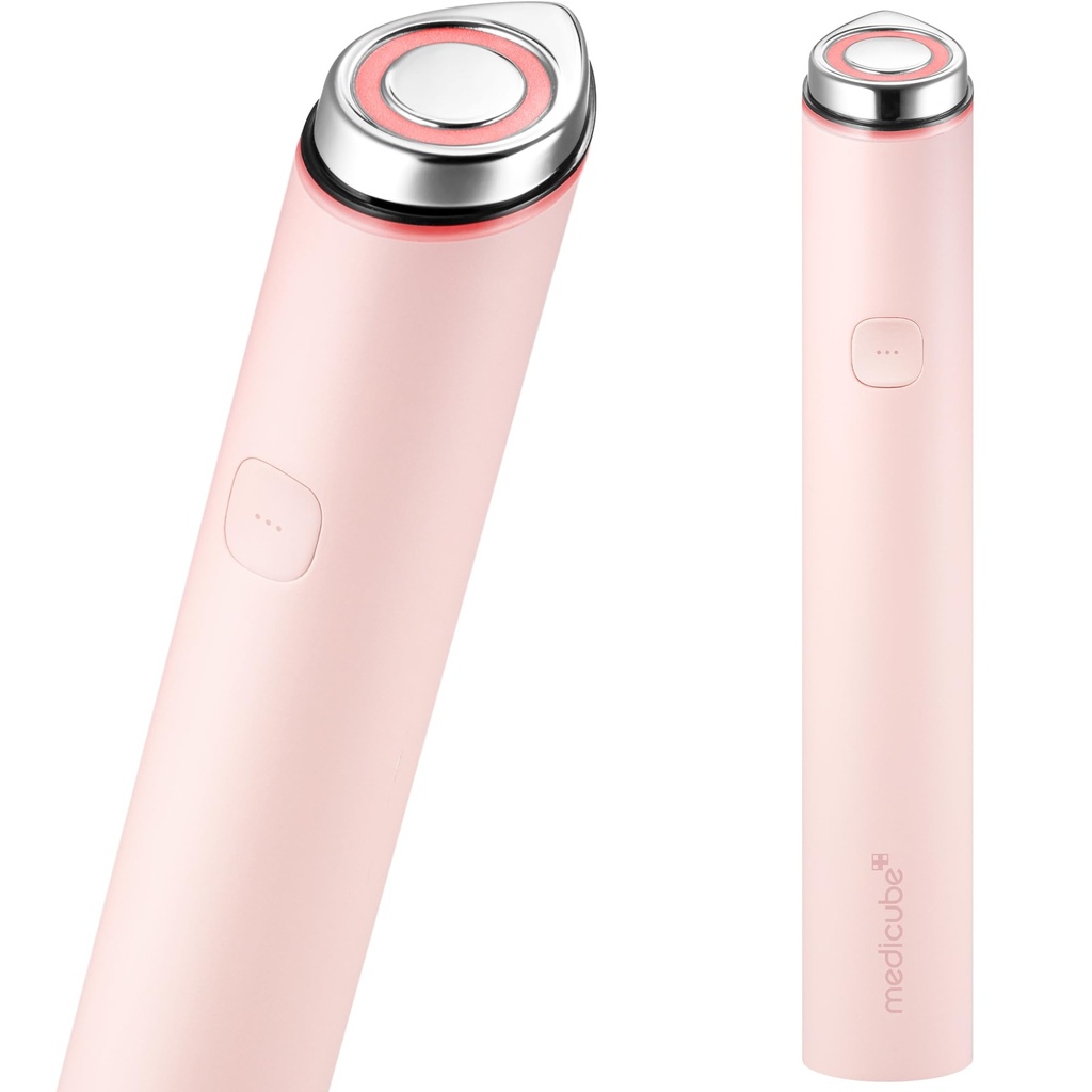 medicube Mini Booster Pro Plus - Portable Facial Device for Radiance, Pink