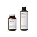 AlgaeCal Bundle - Plant Based Calcium Supplement met vitamine D3 voor botgezondheid & kracht & Triple Power Omega-3 Visolie Natuurlijke Liquid Emulsie met EPA & DHA, Curcumine, Astaxanthine