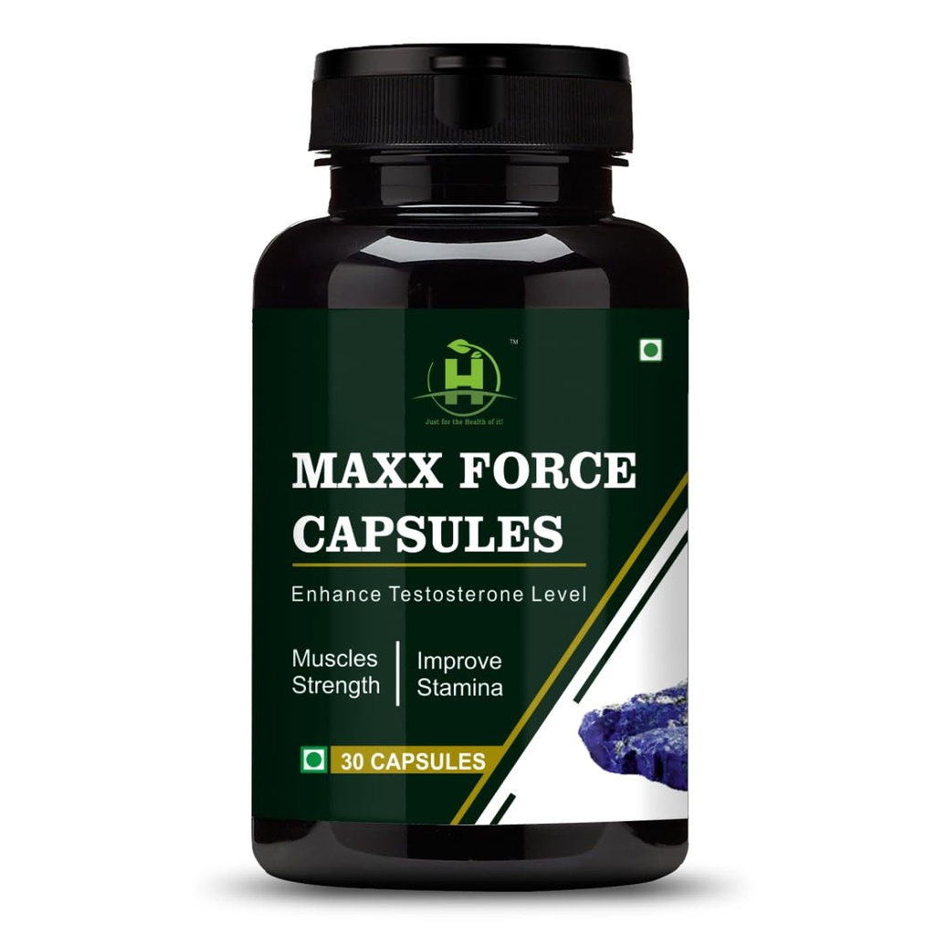 Healthy Nutrition Maxx Force Capsules 30 Capsules For Increase Strength, Vigor And Enhance Stamina Men’s Supplement