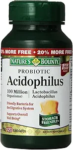 Bounty Probiotic Acidophilus Tablets, 120 ea (pakket van 5)