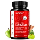 Keto Fat Burner for Weight Management Supplement-90 Tablets | Aids Metabolism & Reduces Cravings with Garcinia, Green Coffee, ACV