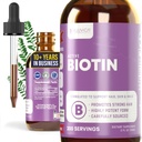 Rejuvica Health Active Biotin - Advanced Liquid Biotin Supplement - 5000mcg ondersteuning Haarhuid & Nagels