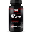 Force Facteur Saw Palmetto pour les hommes, Supplément Prostate pour les hommes pour soutenir la fonction urinaire, Prostate Relief et la croissance des cheveux, avec BioPerine pour l'absorption supérieure, 60 Capsules