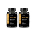 Nirvasa Shilajit Gold Capsules (2x60) | 100% Pure Himalayan Shilajeet with 24K Gold | Boosts Strength, Stamina, Energy & Performance | Vitality & Immunity | Gokshura, Akarkara & Safed Musli – Pack of 2