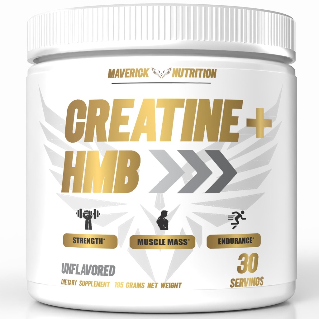 Creatine HMB - Creatine Powder for Men - Creatine Powder - Creatine Supplement - Creatine for Men - HMB Creatine - Creatine HMB Powder - Creatine - Creatine Monohydrate - 30 Serves - Unflavored