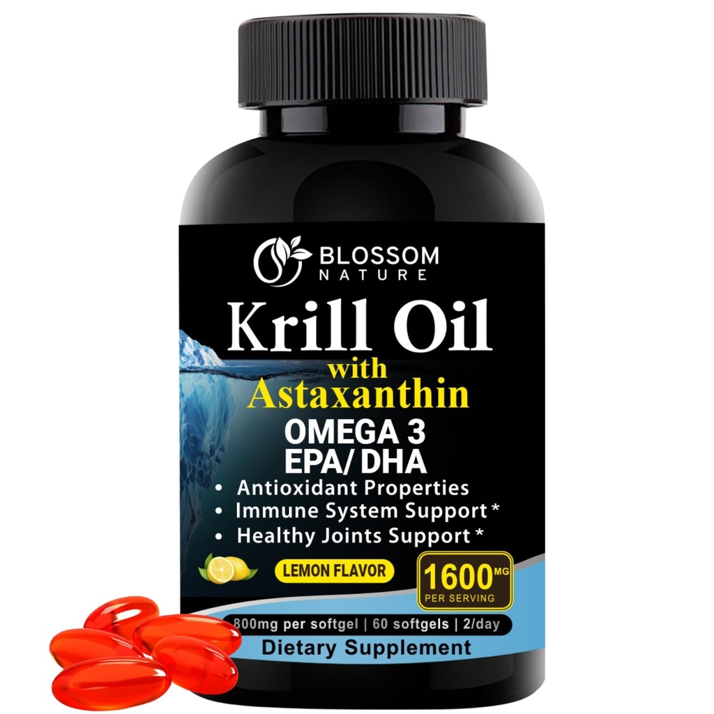 Antarctische Krillolie Softgels