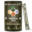 Benevola Himalayan Shilajit Honey Sticks | Strength, Energy & Muscle Recovery | 75%+ Fulvic Acid, 85+ Minerals