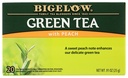 Bigelow Green Tea w/Peach Tea Bags, 20 ct