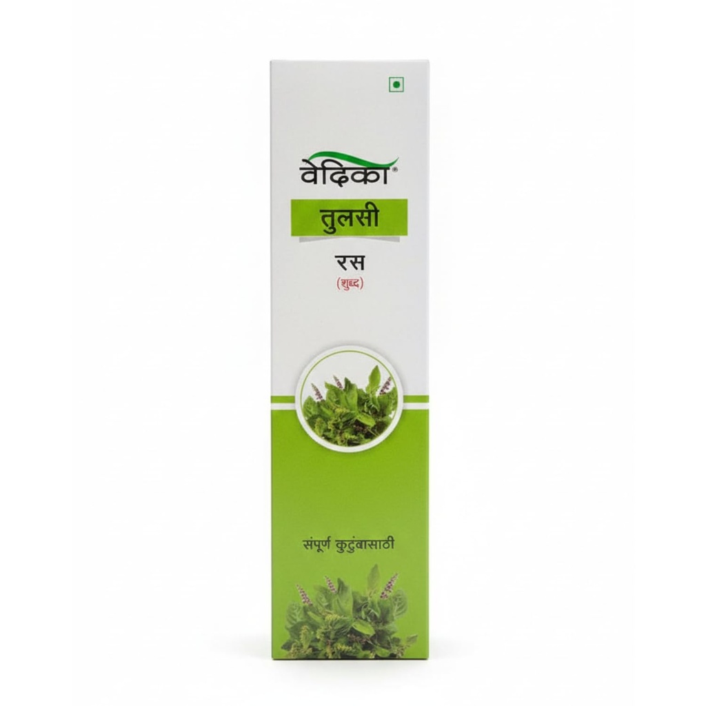 Vedika Tulsi Ras Panch Tulsi Drops (The Liquid Extract of 5 Types of Tulsi), 500ml