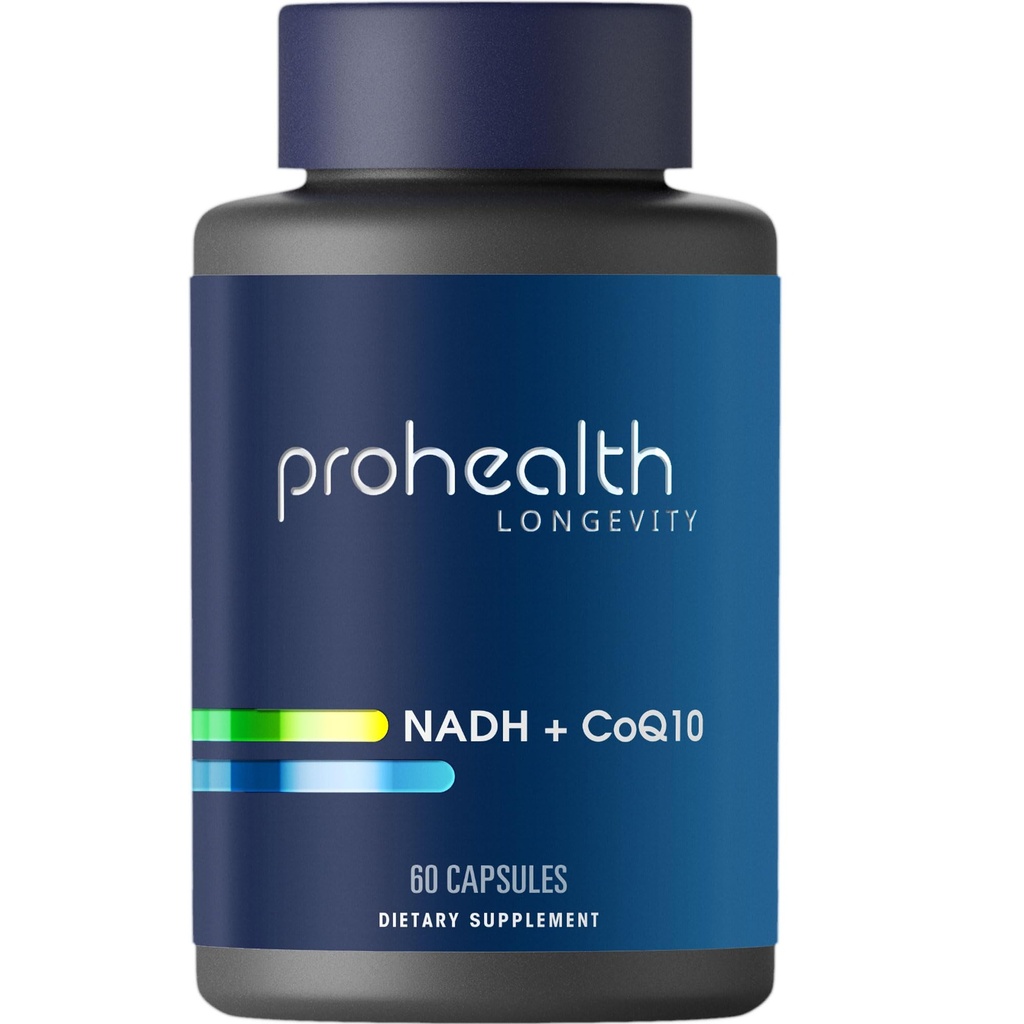ProHealth NADH + CoQ10 - Boost NAD + 60 Day Supply 
