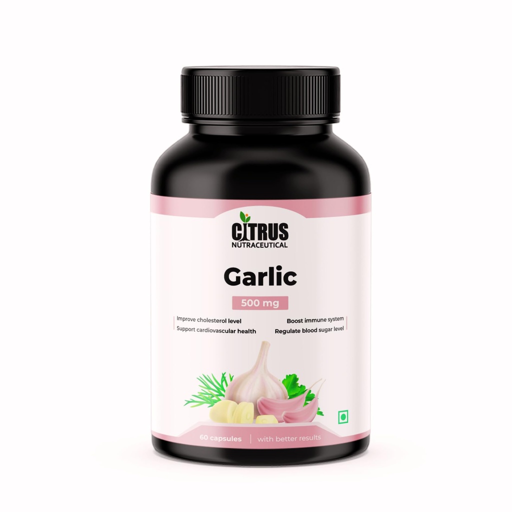Garlic Extract 500mg Capsules