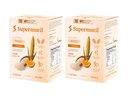LactoGol: Lactitol Monohydrate with Isabgol (Ispaghula) : Orange Flavor: Sugar Free: 1 box of 6 Sachets (15g each): Pack of 2 (Total boxes=2, Total Sachets=12, Total Net Weight: 180g)