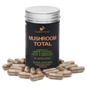 Noomadic Mushroom Total, 60 Capsules, 500mg, 30% Beta Glucans, Adaptogenic Mushroom Complex of Lions Mane, Turkey Tail, Chaga, Reishi, Cordyceps, Hot Water Extract, Vruchtlichamen.