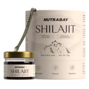 Nutrabay Shudh Himalayan Shilajit Resin from High Altitude – Extracted Using Water – Strength, Stamina & Power – Premium Ayurvedic Supplement – 20g