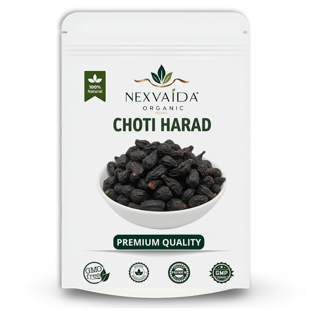 Harad Choti (Haritaki) Whole – Natural Ayurvedic Herb | Terminalia Chebula | For Digestion & Detox | 100% Pure & Chemical Free (100gm)