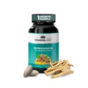 SONARK'S Nisarga Herbs Pure Ashwagandha Tablets (60 Count) - 100% Organic Ayurvedic Stress & Anxiety Relief Supplement - Natural Energy, Stamina & Brain Booster - Promotes Hormonal Balance & Vitality, Gluten-Free