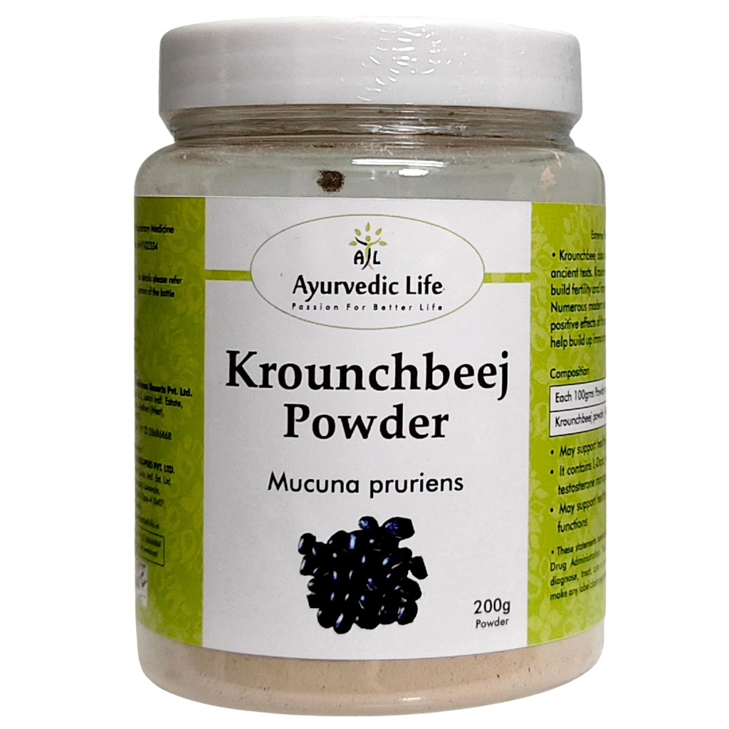 Krounchbeej (Kapikachhu) Powder 200 Gm | Mucuna Pruriens