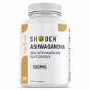 Shoden Ashwagandha Supplement for Women & Men| 120mg Capsules| 30 Servings