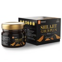 Krishna's Shilajit Gold Plus Resin, 100% Pure Himalayan Shilajit Resin, Natural Mineral & Fulvic Acid Supplement, No Additives - 20 g