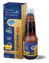 Caronine-400 Syrup L-Carnosine Co-Enzyme Q-10 & DHA (200 Ml Syrup) Sugar Free And Mango Flavored.