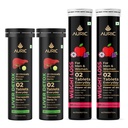 Auric Liver Detox & Get Slim Combo 40 Tablets Each with 10 Ayurvedic Herbs | Clinically Researched Therapeutic Ingredients