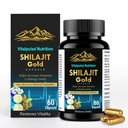 Shilajit Gold Capsule, Boosts Stamina & Energy, with Ashwagandha & Safed Musli, 60 Capsules