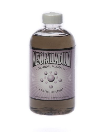 MesoPalladium TM 10 ppm Colloïdaal Palladium 250 ml/8,45 Oz