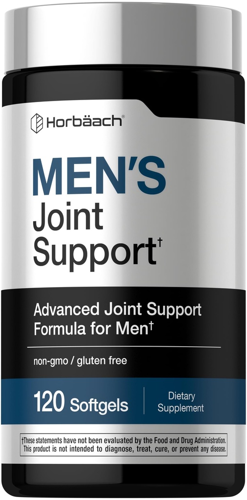 Horbäach Joint Support for Men | 120 softgels
