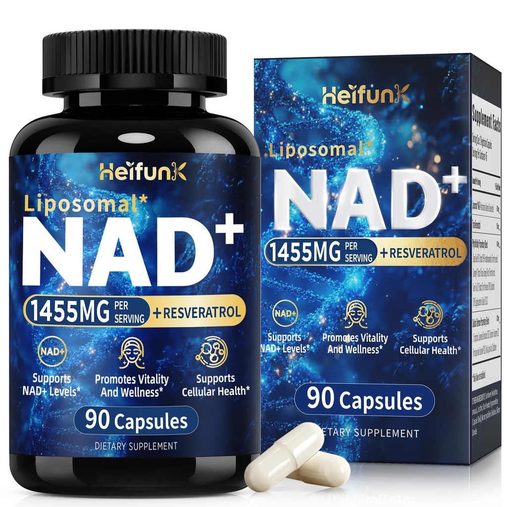 NAD Supplement, Liposomal NAD Supplement with Resveratrol