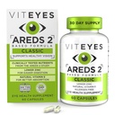 Viteyes AREDS 2 Oogvitaminen, Classic Macular Support, Allergen Free Capsules, met natuurlijke vitamine E, vitamine C, zink, koper, luteïne en zeaxanthine, oogarts vertrouwd, geproduceerd in de VS, 60 Ct