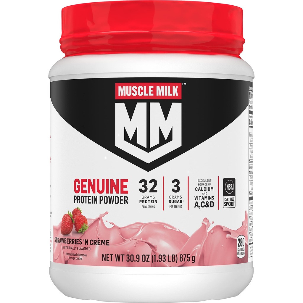 Muscle Milk Genuine Protein Powder, onbijtends 