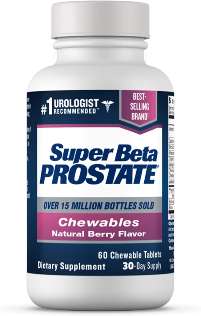 Nieuwe vitaliteit Super Beta Prostaat Kauwtabletten 