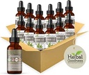 Bamboe Extract voor haargroei - 70% natuurlijk Silica - Vegan Collageen Superfood, Dieetvezel voor haar, huid, nagel & Joint Health -12(1oz) btls - Herbal Goodness