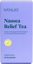 NATALIST Misselijkheid Verlichting Tea Ease Zwangerschap Morgen ziekte Kalmeren Plant-Based Comfort Mengen voor vrouwen - Digestief Verzachten Biologische Gember & Pepermunt - Veganistisch, Glutenvrij, Cafeïnevrij - 20 Zakken