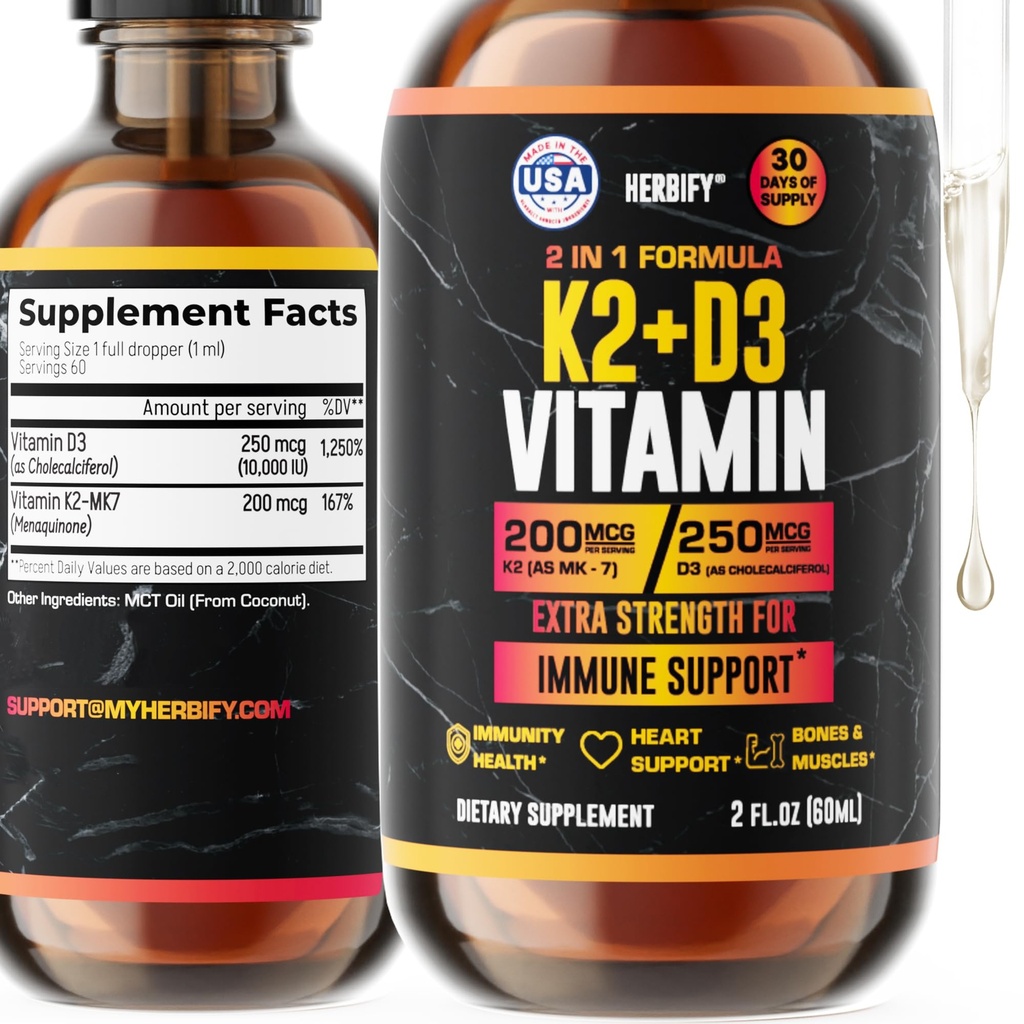Vitamine D3 K2 Drops 