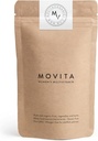 Multivitamines quotidiennes de Movita - aliments entiers fermentés organiques pour l'amélioration de l'énergie, de l'immunité et de la vitalité - végétalien, sans gluten, non-OGM - 30 jours d'approvisionnement (pochette de renouvellement amiable)
