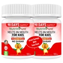 Kauwbare ijzersupplementen voor kinderen (Ferronyl®/Carbonyl Iron 9 mg met vitamine C 30 mg) Tablet in Tangerine Tango Orange Flavor Kids Supplement 90 Telling (2 flessen)