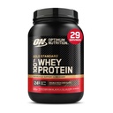 Optimale voeding Gold Standaard 100% Wei Proteïne Poeder, Dubbele Rijke Chocolade 1,98 Pond (Verpakking mei Vary)