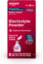 Basic Care Electrolyte Powder Packets voor kinderen en volwassenen, Cherry Flavor, 6 tellingen (pakket van 1)