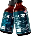 E2H: Lever Support Supplement en Turkije staart Paddestoel Extract 