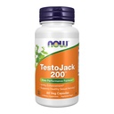 NU voedingssupplementen, TestoJackTM 200 met Tongkat Ali, Tribulus, Maca en geile geitenkruid, 60 Veg Capsules
