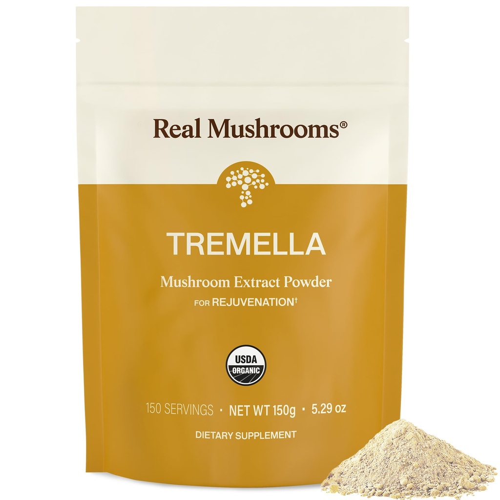 Echt Paddenstoelen Tremella Paddestoelenpoeder 