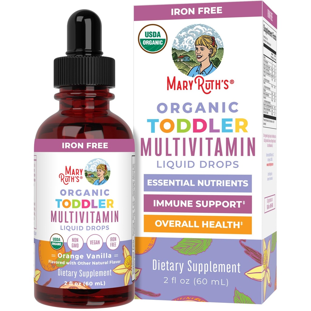 MaryRuth Organics Kids Multivitamine voor peuters 
