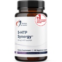 Conceptions pour la santé 5-HTP 50mg avec la vitamine B6 (P-5-P) - 5-HTP Synergy 50 mg Supplément - Précurseurs de sérotonine pour aider à soutenir l'humeur saine + l'appétit (90 capsules)