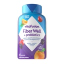 Vitafusion Fiber Well + Probiotica Gummy's voor volwassenen 3g Fiber per Serving for Digestive Health and Probiotics*, 60 Tellen