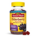 Natuur Made Vlierbes met vitamine C en zink, Dieetsupplement voor Immune Support, 100 Gummies, 50 Day Supply