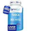 Herbtonics TUDCA 1000mg Lever Detox & Gallblader Support 