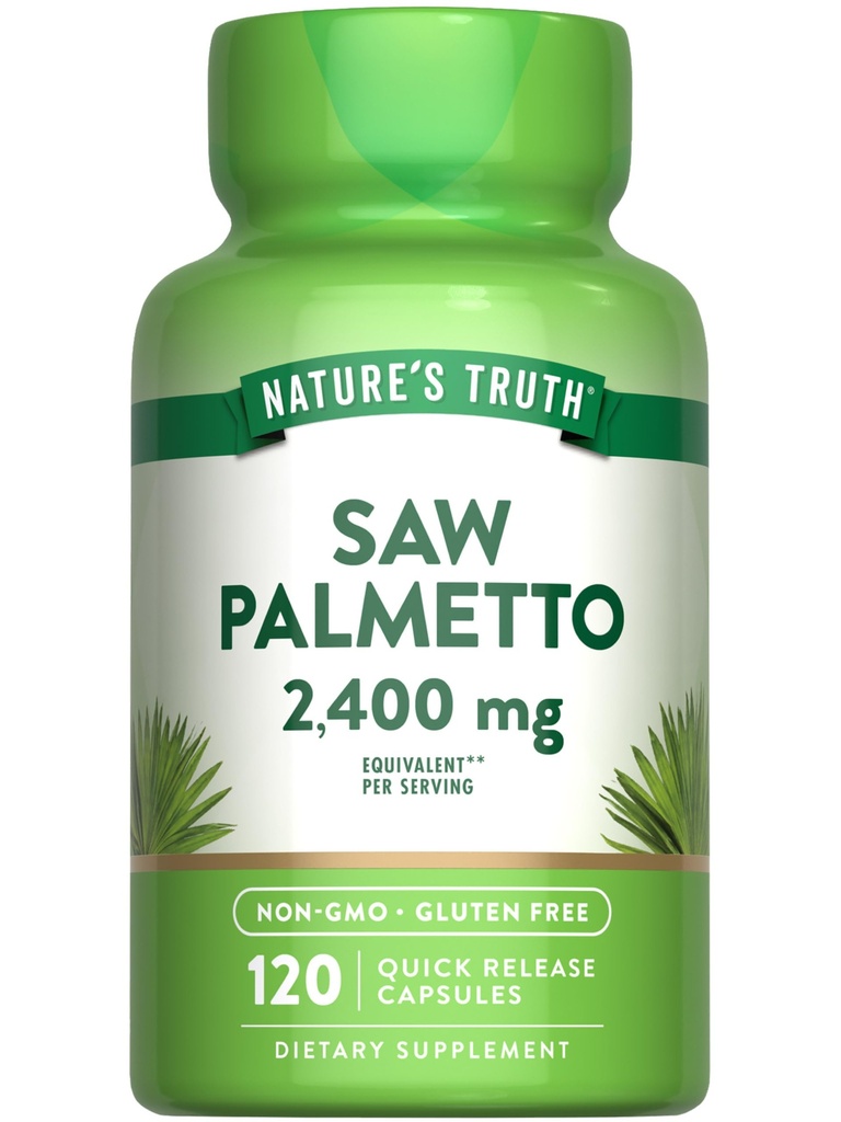 De waarheid van de natuur Zag Palmetto Extract 