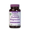 Bluebonnet Nutrition Albion Buffered Chelated Magnesium 200 mg, Magnesium Oxide, Stress Relief, Vegan, Non GMO, Glutenvrij, Sojavrij, Melkvrij, Kosjer, 120 Plantaardige Capsules, 2 maanden Levering