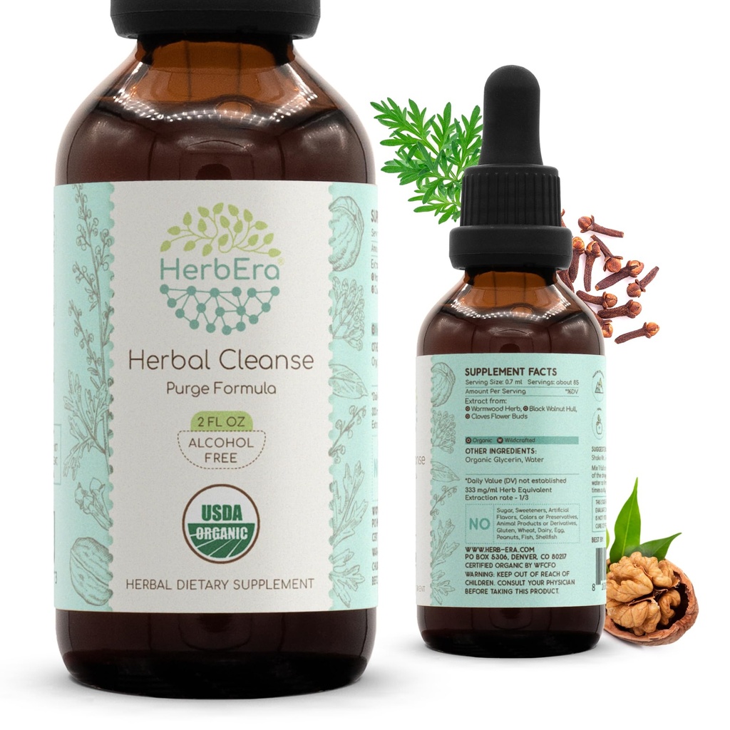 HerbEra Herbal Reinigen Biologische Alcoholvrije Tinctuur 